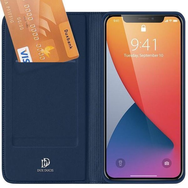 Чохол-книжка Dux Ducis з кишенею для візиток для iPhone 11 Night Blue 208-04845 фото
