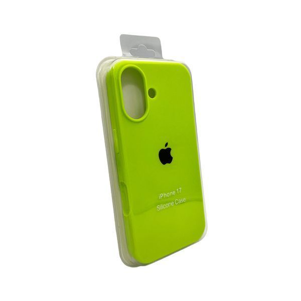 Силіконовий чохол для Apple iPhone 17 Shiny Green 208-06654 фото