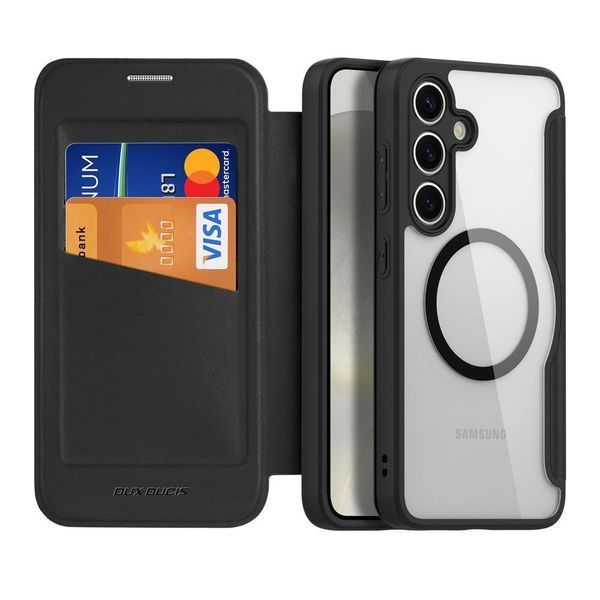 Чохол-книжка Dux Ducis Skin X Pro with MagSafe для Samsung Galaxy S24+ 5G (S926) Black 757-00508 фото