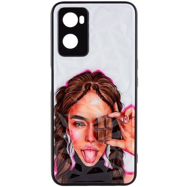 TPU+PC чохол Prisma Ladies для Oppo A57s / A77s Chocolate 777-07174 фото