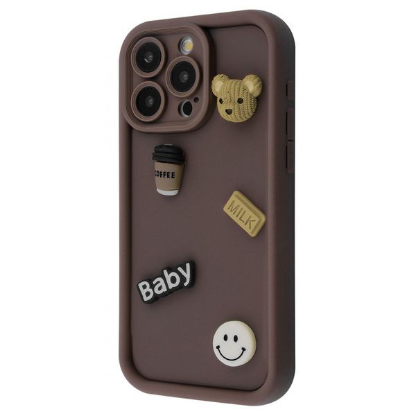 Чехол Pretty Things Case для iPhone 13 Pro Max Brown/Bear 777-01544 фото