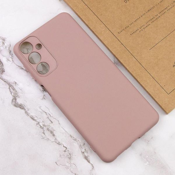 Чохол TPU GETMAN Liquid Silk Full Camera для Samsung Galaxy A16 4G/5G Рожевий / Pink Sand ILSO-00000074075-8 фото