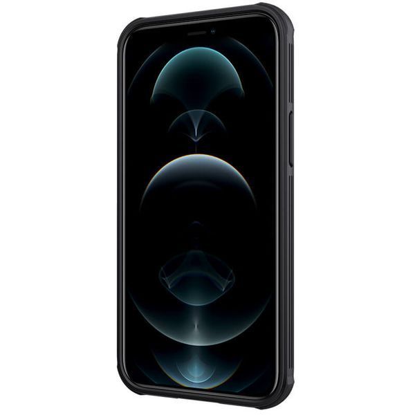 Карбоновая накладка Nillkin CamShield Pro Magnetic для Apple iPhone 14/13 (6.1") Black 777-08106 фото