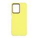 Чехол Silicone Cover Metal frame для Xiaomi Redmi Note 12 4G Yellow 208-03506 фото