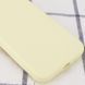 Силиконовый чехол Silk Full Protective для iPhone 16 (6.1") Mellow Yellow 777-10193 фото 3