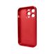 Чехол для смартфона AG Glass Matt Frame Color для iPhone 12 Pro Coke Red 666-00563 фото 2