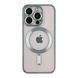 Чехол TPU Metallic Chrome Full Camera with Magsafe для iPhone 14 Pro Max Green 214-02923 фото
