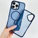Силіконовий чохол Matte Color Case With Magnetic Thin Circle для iPhone 15 Pro Max Brown 214-03073 фото 3