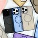 Силіконовий чохол Matte Color Case With Magnetic Thin Circle для iPhone 15 Pro Max Brown 214-03073 фото 2