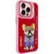 TPU+PC чехол Friends для iPhone 15 Pro (6.1") Pink Dog 555-00309 фото