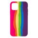 Силиконовый чехол Rainbow для iPhone 11 Pro Pink/Grape 888-00152 фото