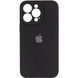 Силіконовий чохол з закритою камерою для iPhone 16 Pro Max Black 666-01304 фото