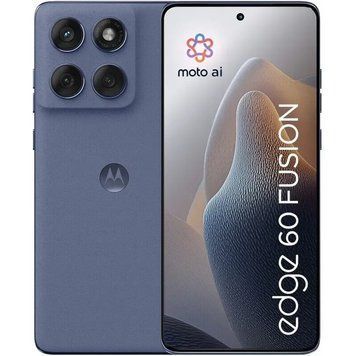 Мобільний телефон Motorola Edge 60 Fusion 8/256GB Slipstream (PB7E0039RS) PB7E0039RS фото