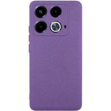 Чохол TPU GETMAN Liquid Silk Full Camera для Infinix Note 40 4G Фіолетовий / Amethyst ILSO-00000077916-19 фото