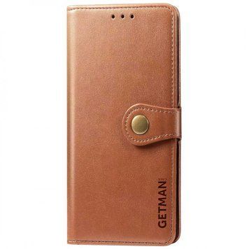 Шкіряний чохол-книжка GETMAN Gallant (PU) для Oppo A98 Brown 777-06326 фото