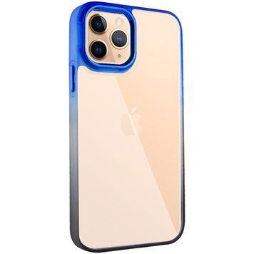 Чохол TPU+PC Fresh sip series для Apple iPhone 11 Pro (5.8") Чорний / Синій 777-06676 фото