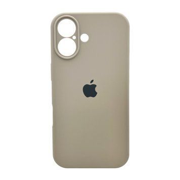 Силіконовий чохол з закритою камерою для iPhone 17 Antique White 666-04178 фото