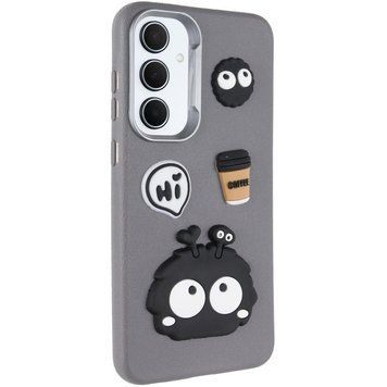 Чохол TPU Leather Toys для Xiaomi Poco X6 / Note 13 Pro 5G Monster / Grey 555-00852 фото
