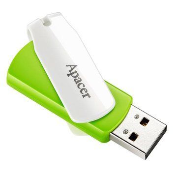 Флеш-накопитель Apacer USB 2.0 AH335 32Gb Green AP32GAH335G-1 фото