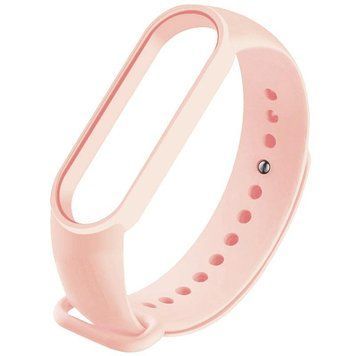 Силіконовий ремінець для Xiaomi Mi Band 7/6/5 Chalk Pink 212-01608 фото
