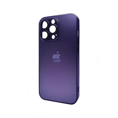 Чехол для смартфона AG Glass Matt Frame Color для iPhone 12 Pro Deep Purple 666-00564 фото