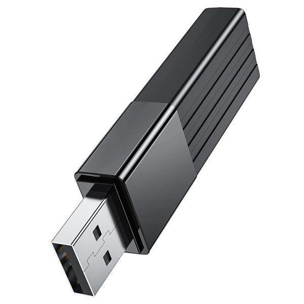 Кардрідер HOCO HB20 Mindful 2-in-1card reader(USB2.0) Black 6931474735201 фото