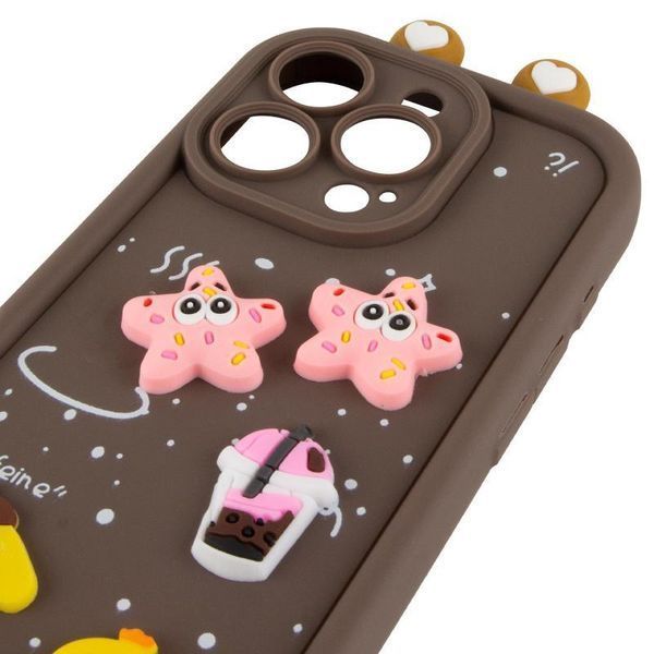 Чохол TPU Toys Case with Ears для Apple iPhone 12 Pro Max (6.7") Brown 208-05387 фото