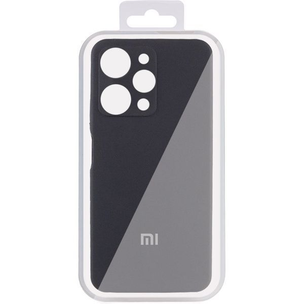 Чохол Silicone Cover Lakshmi Full Camera для Xiaomi Redmi 12 Чорний 555-02199 фото