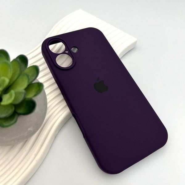 Силиконовый чехол с закрытой камерой для iPhone 17 Berry Purple 666-04228 фото