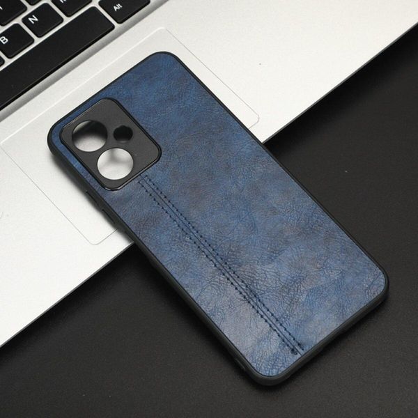 Чохол Cosmiс Leather Case для Poco X5 5G Blue 666-00098 фото