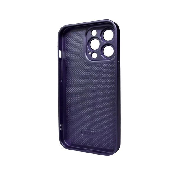 Чехол для смартфона AG Glass Matt Frame Color для iPhone 12 Pro Deep Purple 666-00564 фото