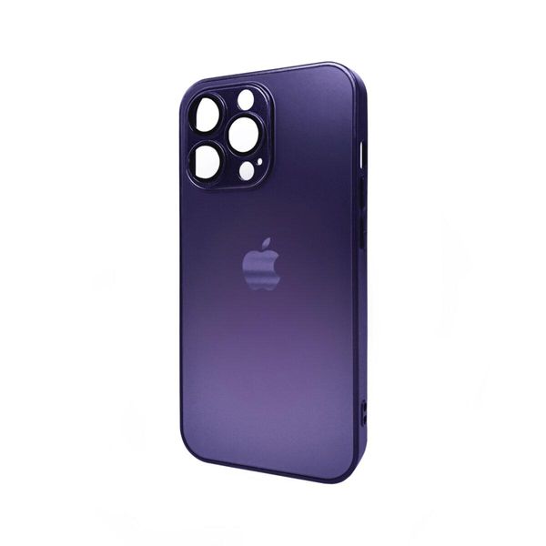 Чохол для смартфона AG Glass Matt Frame Color для iPhone 12 Pro Deep Purple 666-00564 фото