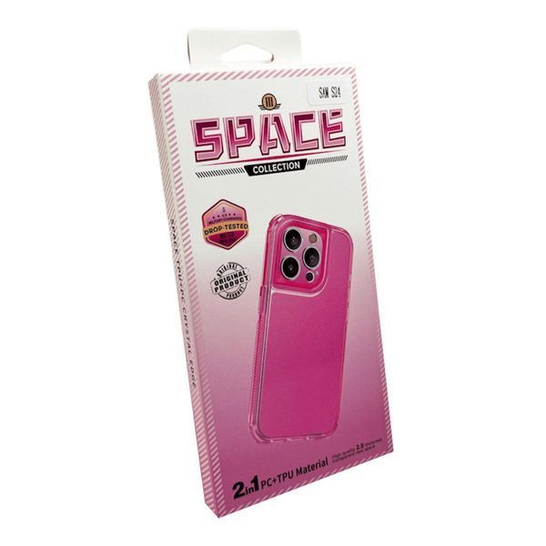 Протиударний чохол для смартфона Space III для Samsung Galaxy S24 Plus Rose Red 666-02171 фото