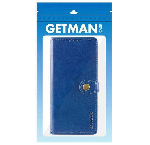 Шкіряний чохол-книжка GETMAN Gallant (PU) для Xiaomi Redmi 15C (Global) / Poco C85 (Global) Синій 656-08809 фото