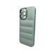 Чохол Down Jacket Frame для iPhone 13 Pro Max Mint Green 666-00350 фото 2