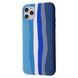 Силиконовый чехол Rainbow для iPhone 11 Pro Royal Blue/Navy Blue 888-00153 фото