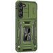 Ударопрочный чехол Camshield Army Ring для Samsung Galaxy S21 Army Green 777-05060 фото 5