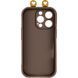 Чохол TPU Toys Case with Ears для Apple iPhone 12 Pro Max (6.7") Brown 208-05387 фото 3