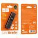 Кардрідер HOCO HB20 Mindful 2-in-1card reader(USB2.0) Black 6931474735201 фото 6