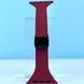 Силиконовый ремешок Thin Soft Narrow Magnetic Clasp для Apple Watch 38/40/41mm Maroon 212-02838 фото