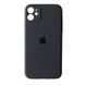 Силиконовый чехол с закрытой камерой для iPhone 12 Space Grey 208-00806 фото