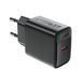Сетевое зарядное устройство ACEFAST A104 PD25W GaN single USB-C charger Black 6974316283355 фото 3