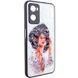 TPU+PC чохол Prisma Ladies для Oppo A57s / A77s Girl in a hat 777-07175 фото