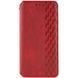 Шкіряний чохол-книжка GETMAN Cubic (PU) для Xiaomi Redmi 15C (EU) Червоний 777-07854 фото