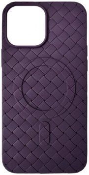 Чохол Bottega Veneta Premium with MagSafe для iPhone 13 Pro Max Фіолетовий 214-01805 фото