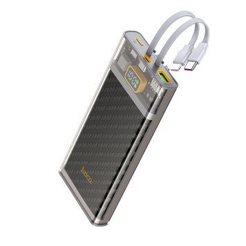Портативний акумулятор Hoco J104 Discovery edition 10000mAh 22.5W Прозорий 216-00083 фото