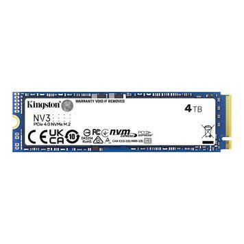 Накопичувач SSD M.2 Kingston NV3 4000GB NVMe 2280 PCIe 4.0 x4 3D NAND SNV3S/4000G фото