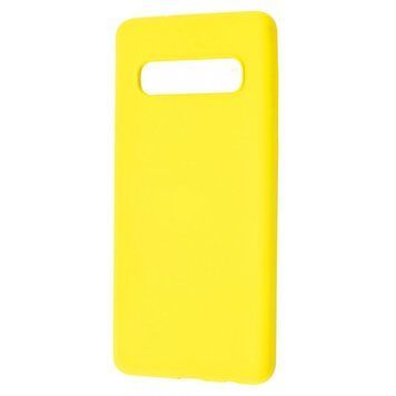 Чехол WAVE Colorful Case (TPU) для Samsung Galaxy S10 (G973F) Yellow 656-06048 фото