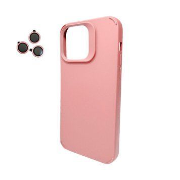 Чехол Silky Cam Protect для iPhone 13 Pink 666-02297 фото