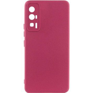 Чехол Silicone Cover Lakshmi Full Camera для Xiaomi Poco F5 Pro Marsala 777-07117 фото